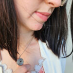 Personalized pendant with engraved song lyrics for special occasions